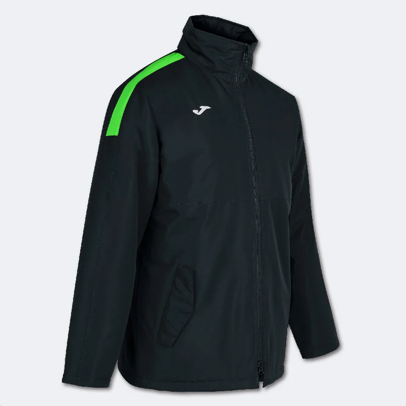 Joma Trivor Bench Jacket (Black/Green Fluor)