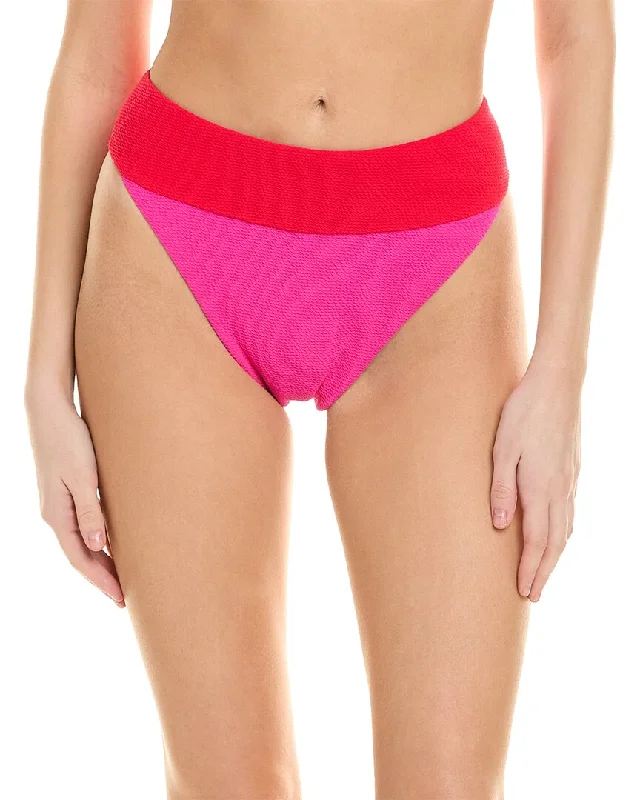 Terez Textured High-Rise Bottom