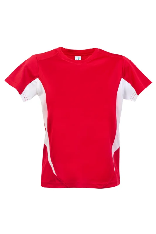 Kids Accelerator Training T-Shirt - Red/White