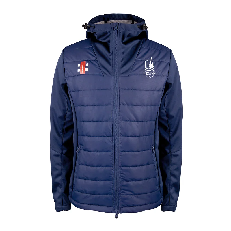 Fownhope Strollers CC Gray Nicolls Pro Performance Full Zip Jacket (Navy)