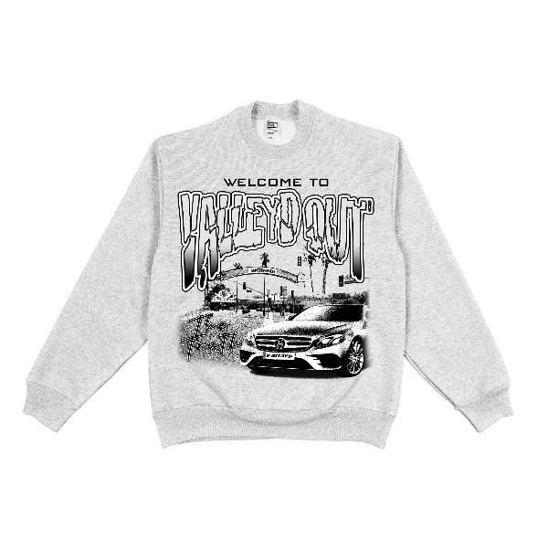 Los Angeles Apparel - HF-07  Heavy Fleece Pullover Crewneck Sweatshirt