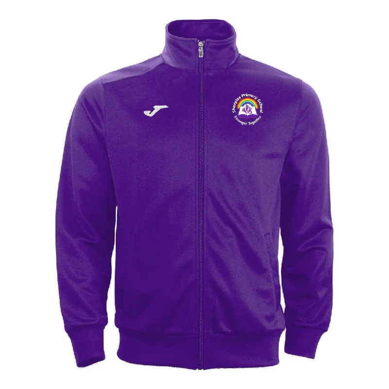 Sharples Primary School Full Zip PE Jacket (Violet/White)