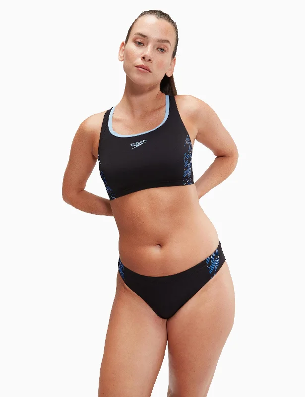 Placement Bikini - Black/Blue