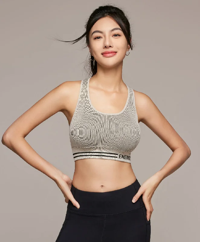 Energized Bohemian Explorer Mini Plus Seamless Racer-Back Sports Bra