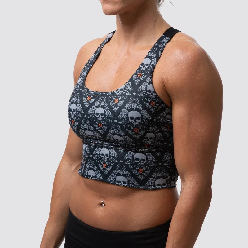 Intensity Sports Bra (Gothic Graveyard)