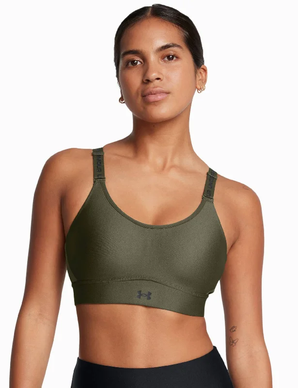 Infinity 2.0 Mid Sports Bra - Marine OD Green/Black