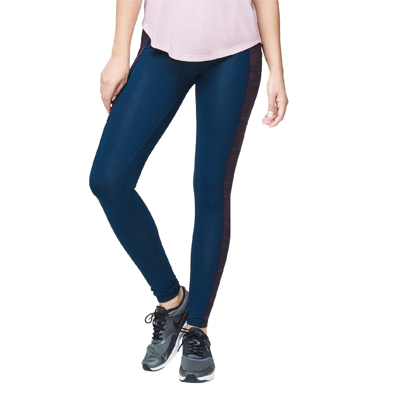 Aeropostale Womens Contrast Space-Dye Yoga Pants