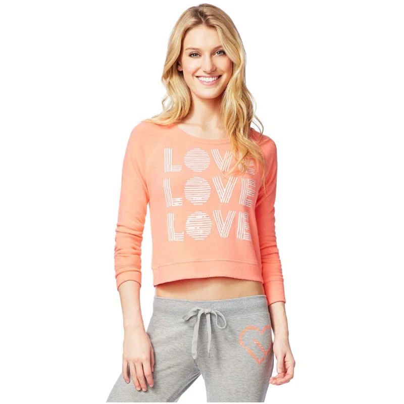 Aeropostale Womens Love Trio Sweatshirt