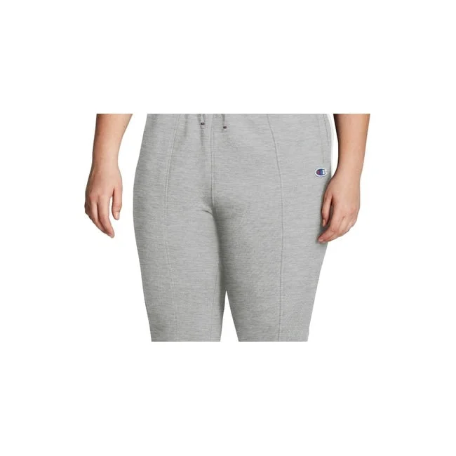 Champion Women's Plus Size Heritage Warm-Up Ankle Pants Gray Size 1X