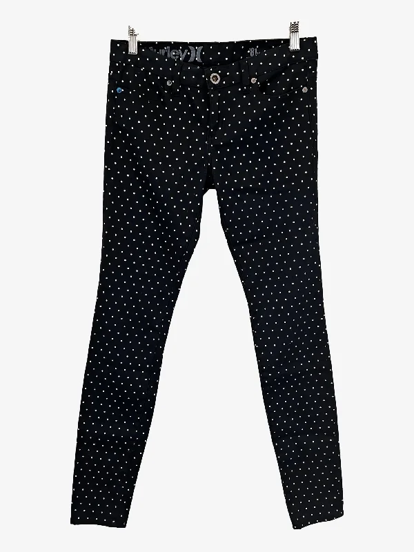 Hurley Classic Dotted Skinny Leggings Size XS