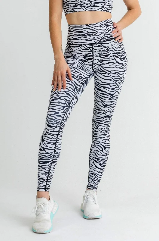 Jungle Leggings - Zebra