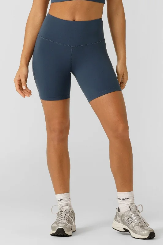 Lotus No Chafe 16cm Bike Shorts | Pale Indigo