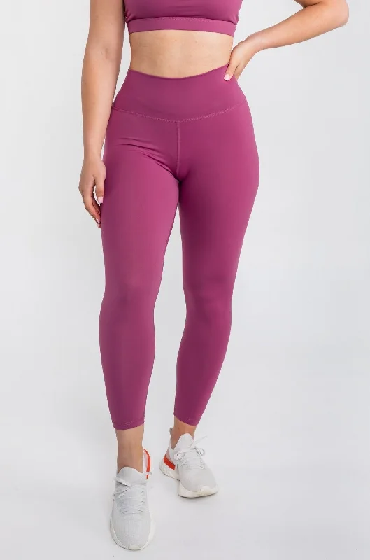 Lux Leggings - Rose