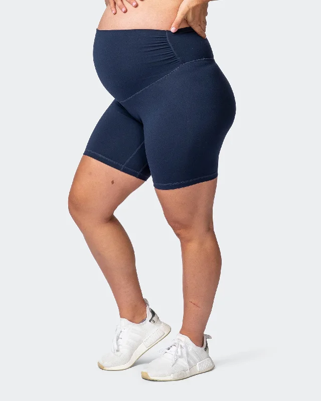 Maternity Everyday Bike Short - Navy