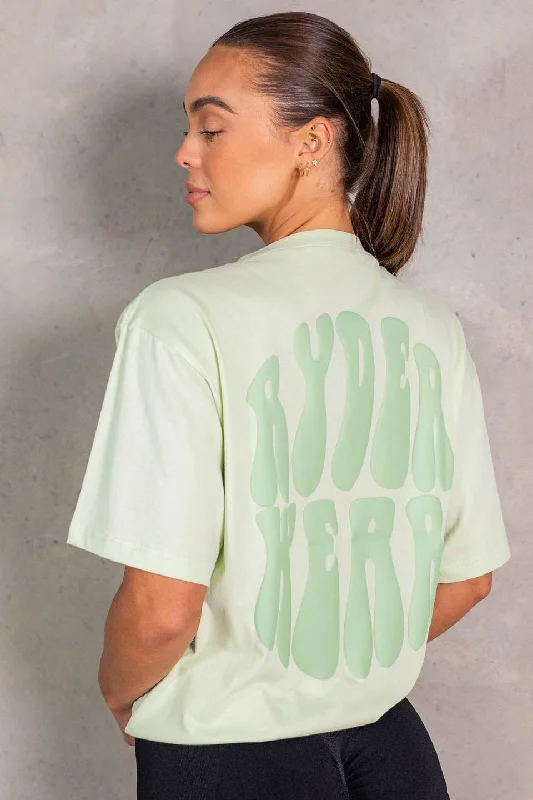 NRG Oversized T-Shirt | Matcha