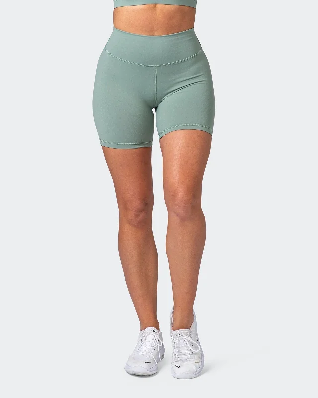 Signature Scrunch Bike Shorts-Cactus