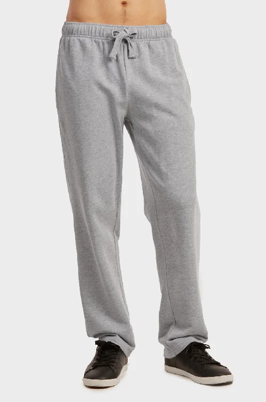 KNOCKER MEN'S TERRY SWEATPANTS (SP3000_H.GRY)